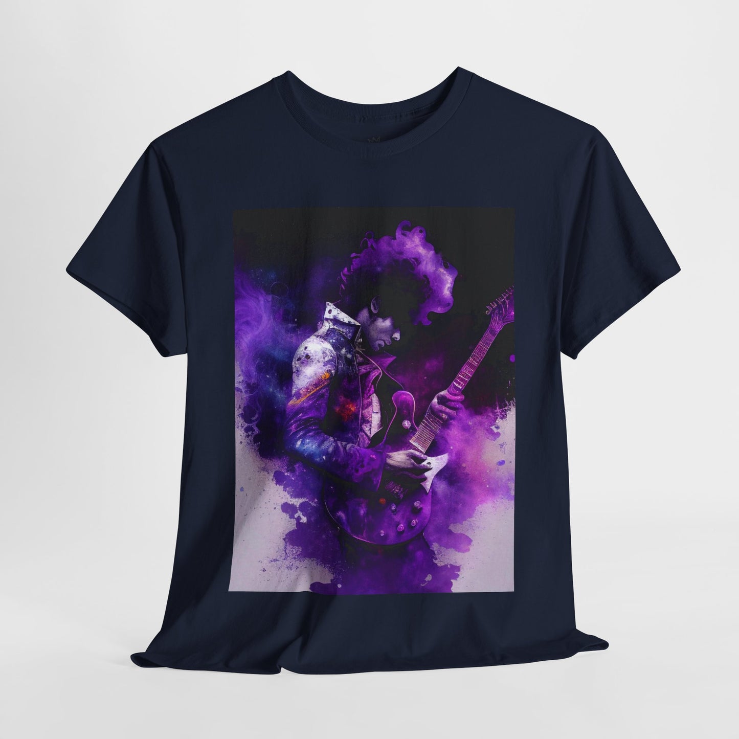 "The Artist" Vibrant Artistic Guitar Tee - Music Lover Gif