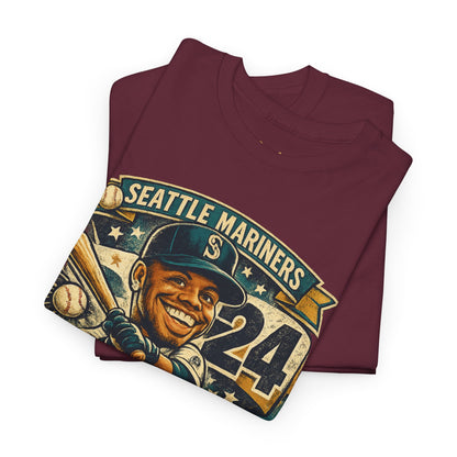 Griffey Jr. "The Kid" - Vintage Baseball Graphic T-Shirt