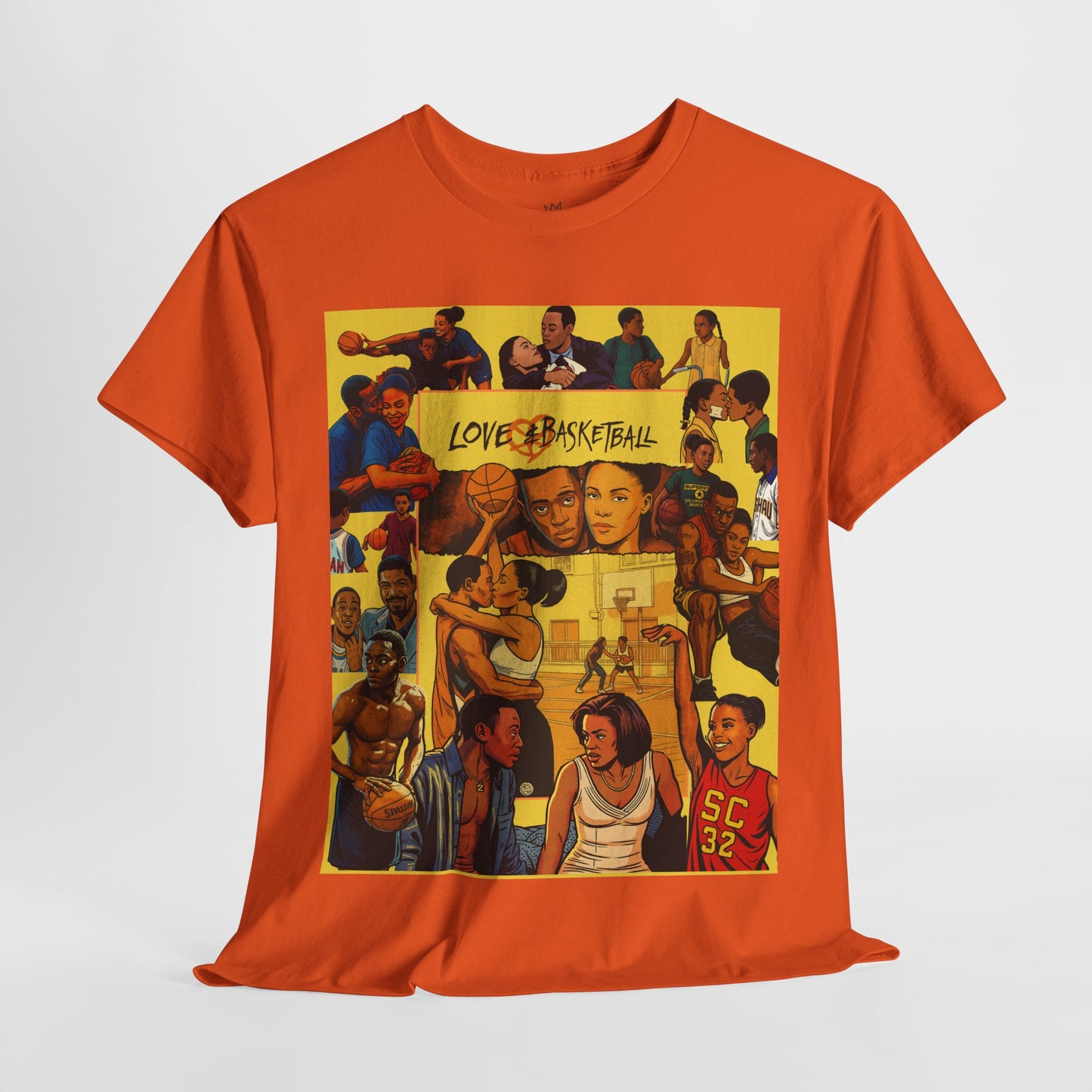 Love & Basketball Tee - Unique Graphic Shirt
