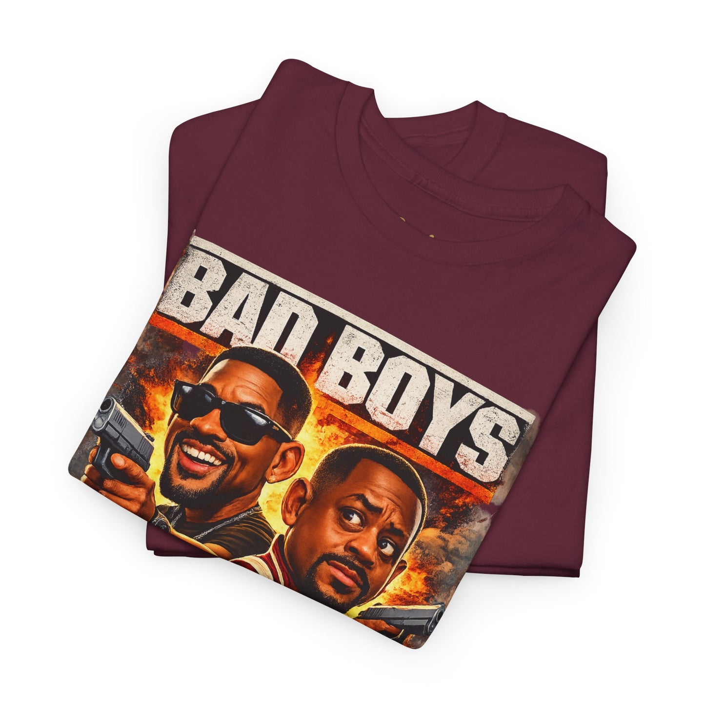 Bad Boys Movie Poster Tee — "Ride Together, Die Together" Graphic T-Shirt