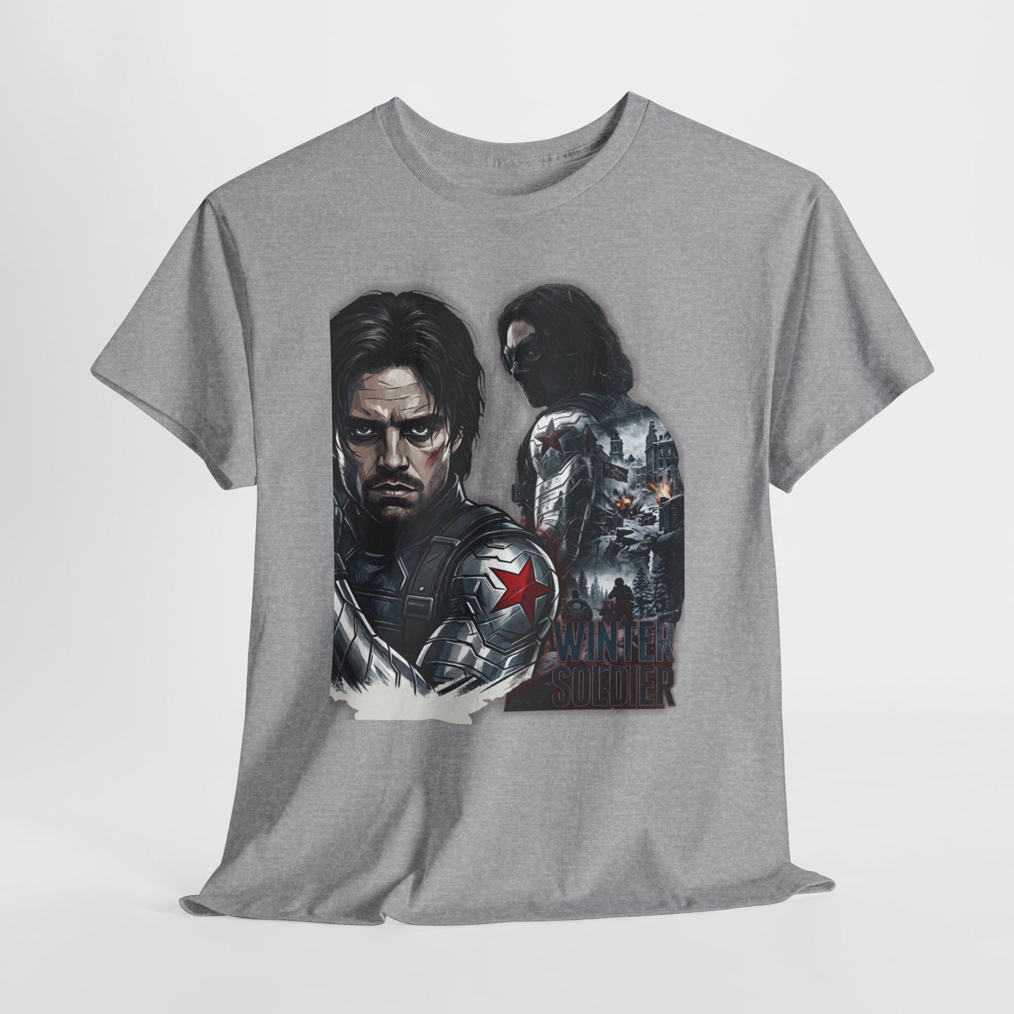 The Winter Soldier - Armored Vigilante Portrait T-Shirt