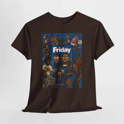 Movie 'Friday' Inspired Graphic Unisex Heavy Cotton Tee