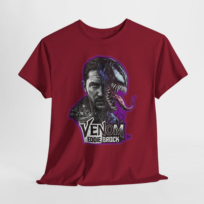 Venom Eddie Brock Graphic Tee — Antihero Comic Movie Fan Shirt