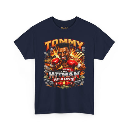 Tommy Hearns Boxing T-Shirt — Hitman Hearns Vintage Fight Graphic Tee