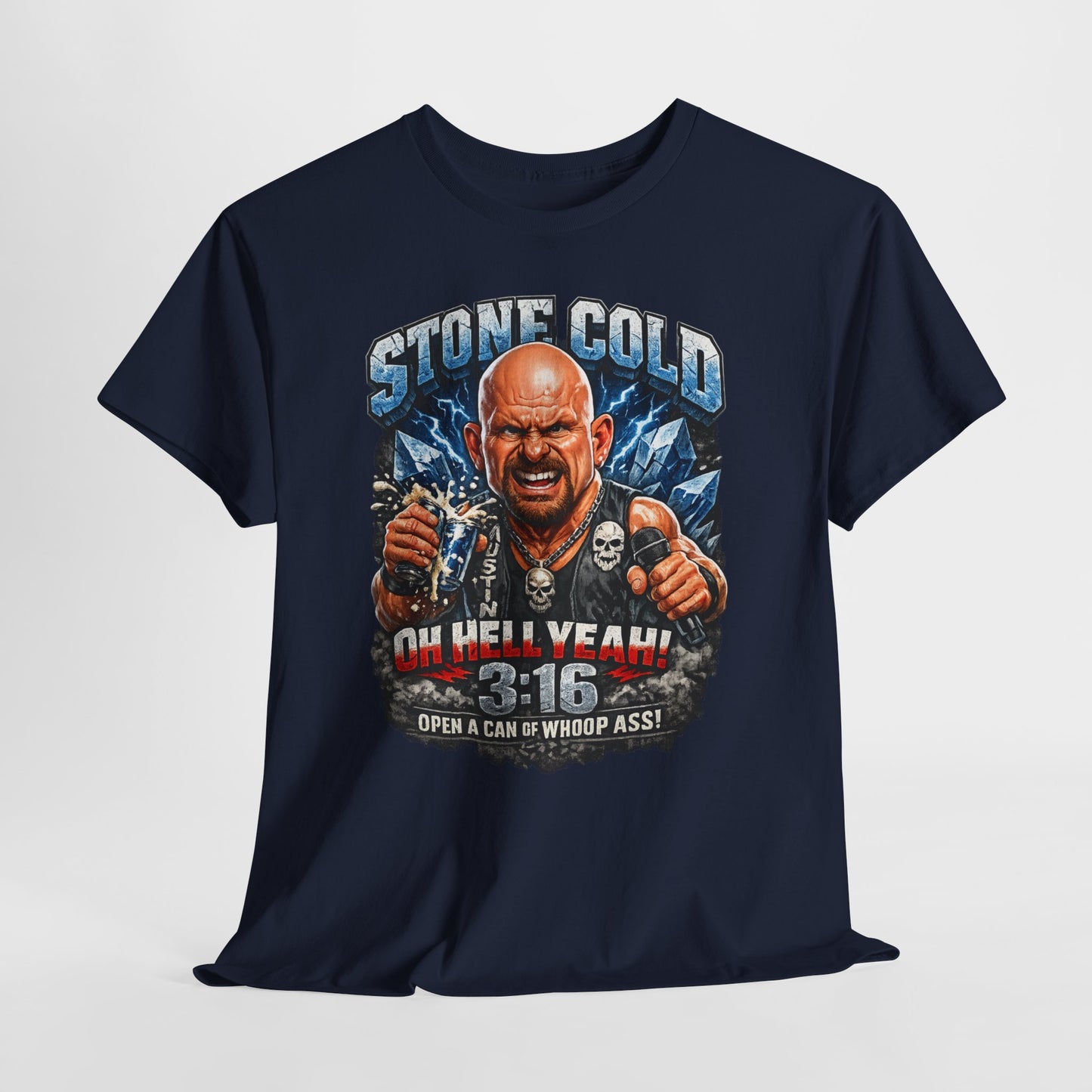 Stone Cold 3:16 Wrestling T-Shirt – Vintage WWE Legend Tee