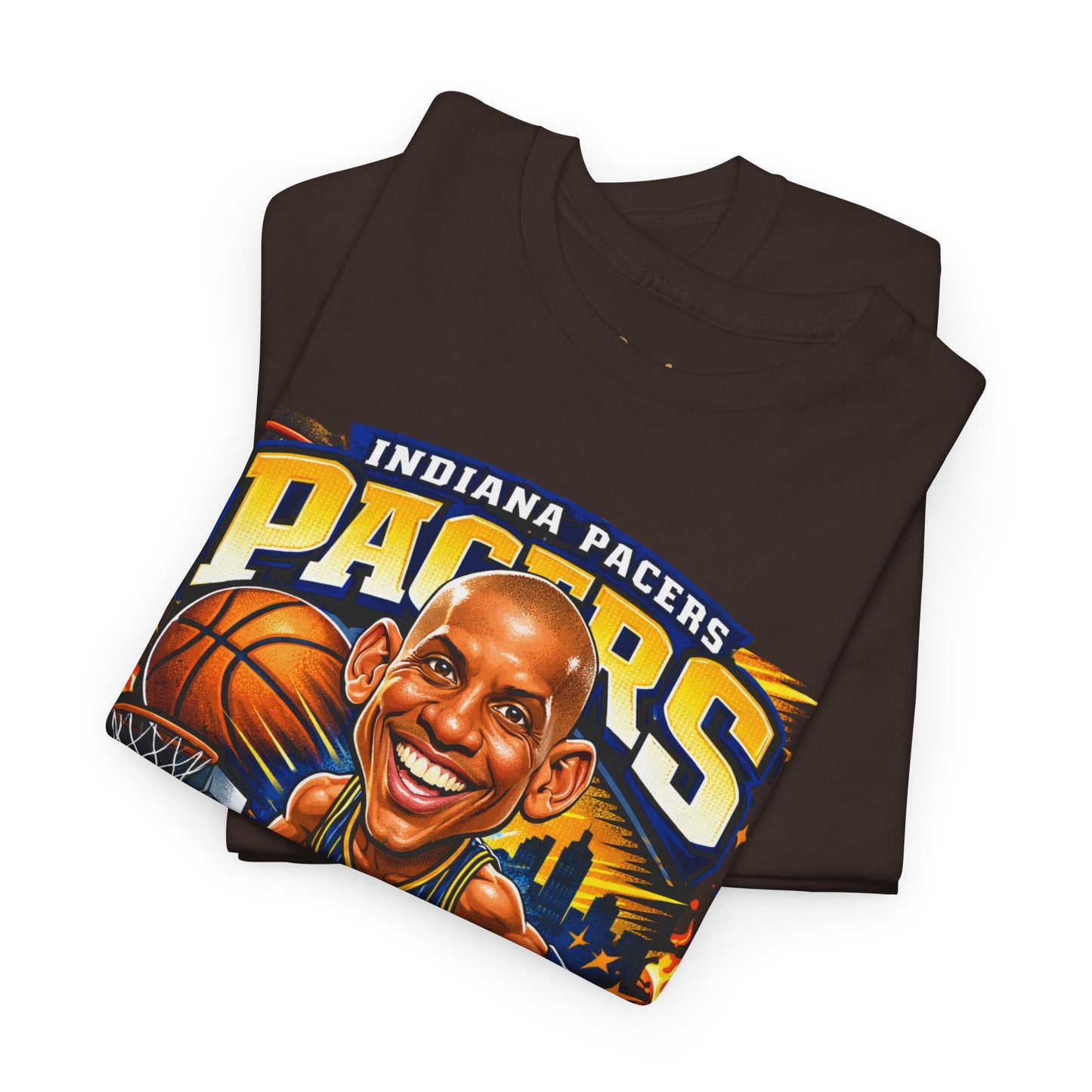 Pacers Miller 3-Point King Basketball T-Shirt