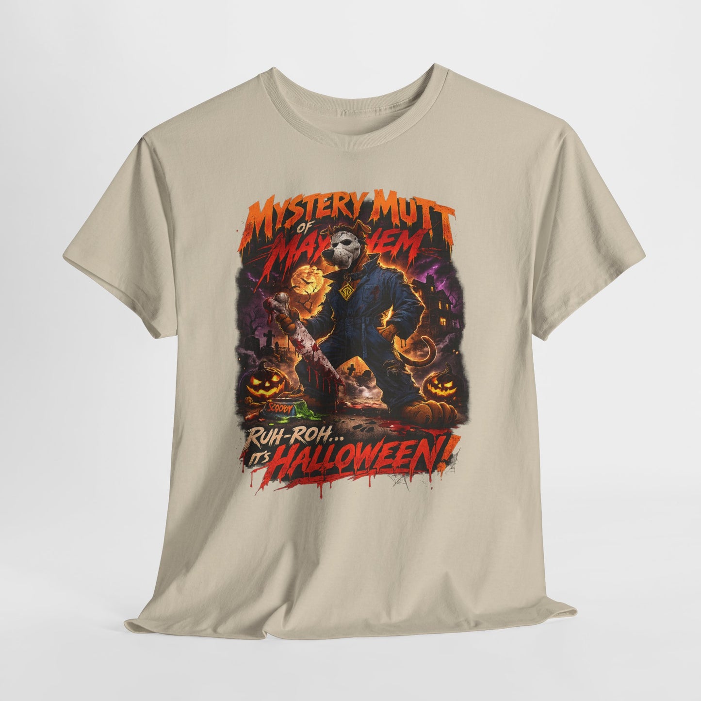 Mystery Mutt Mayhem Halloween T-Shirt
