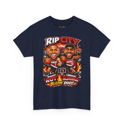 Rip City Basketball T-Shirt — Caricature Trail Blazers Fan Tee