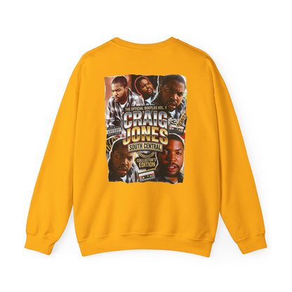 Craig Jones South Central Crewneck Sweatshirt — Retro Hip Hop Graphic Pullover