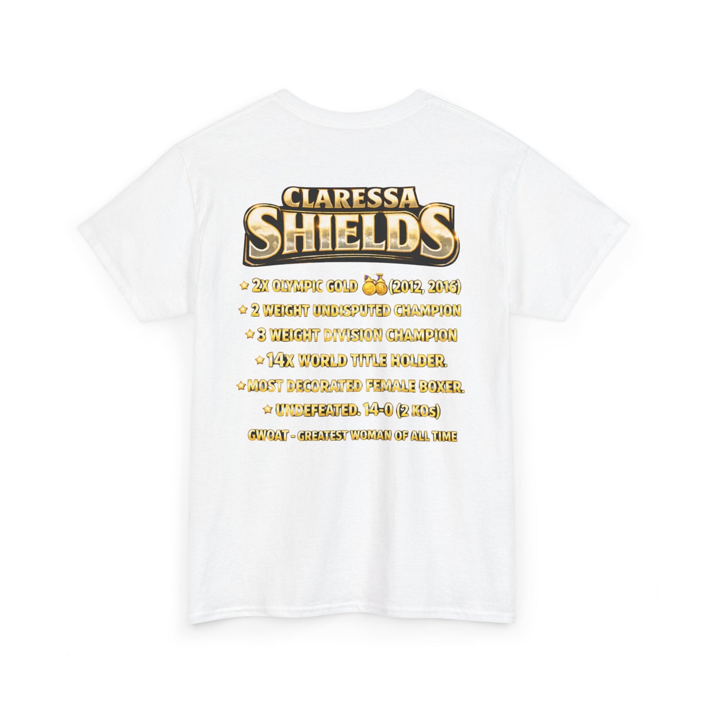 GWOAT: Claressa Shields Championship Tribute Tee