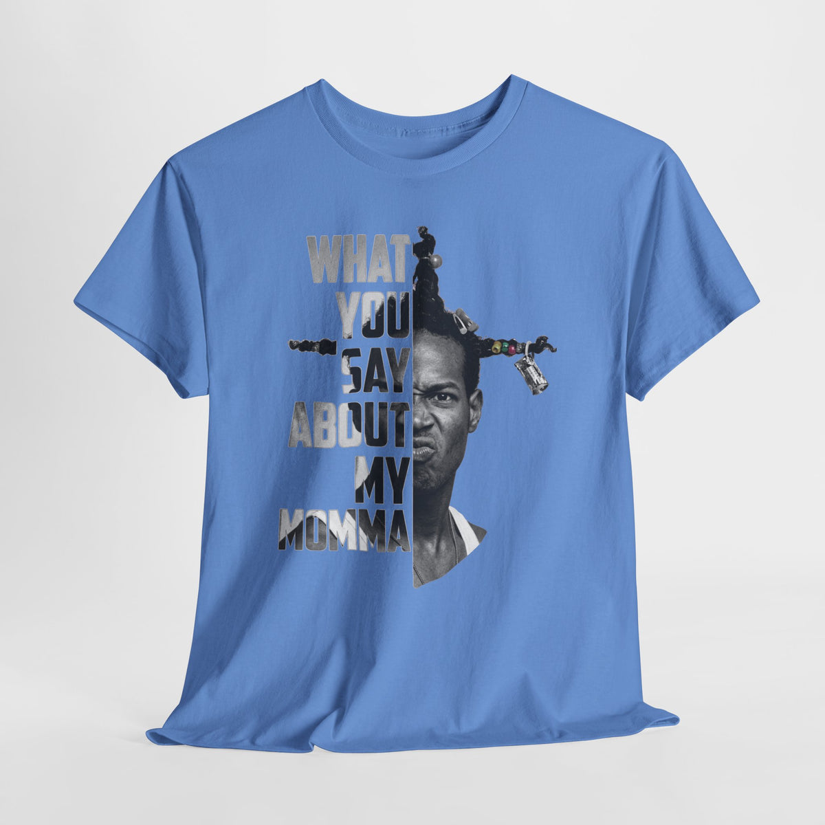 Loc Dog "What You Say About My Momma" Vintage Portrait T‑Shirt