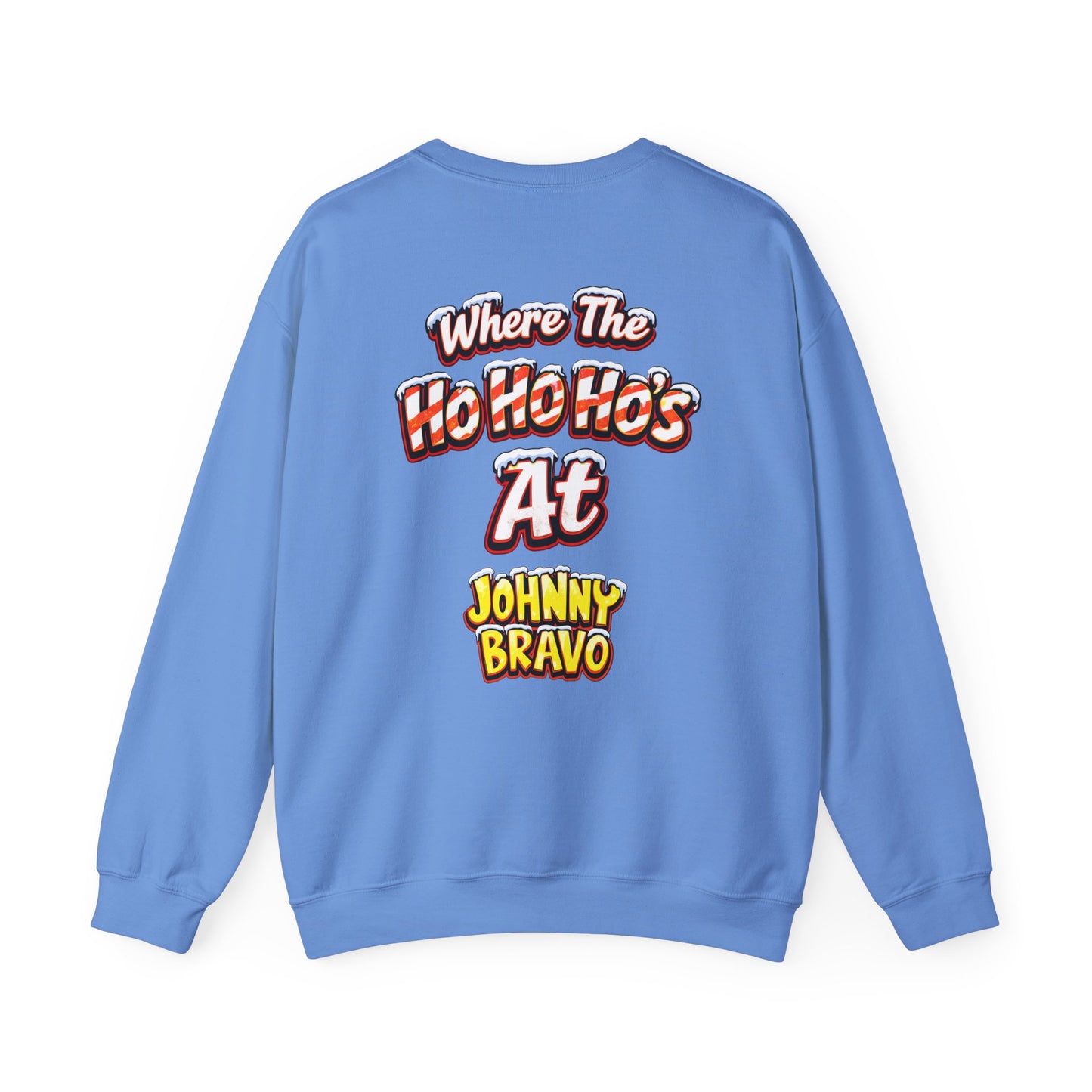 Johnny B 'Sleighin' Hearts' Crewneck Sweatshirt — Where the Ho-Ho-Ho's At
