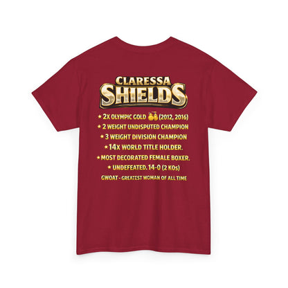GWOAT: Claressa Shields Championship Tribute Tee