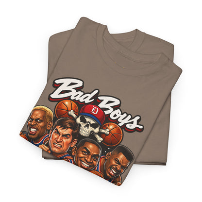 Detroit Pistons "Bad Boys" T-Shirt — Vintage Basketball Team Tee