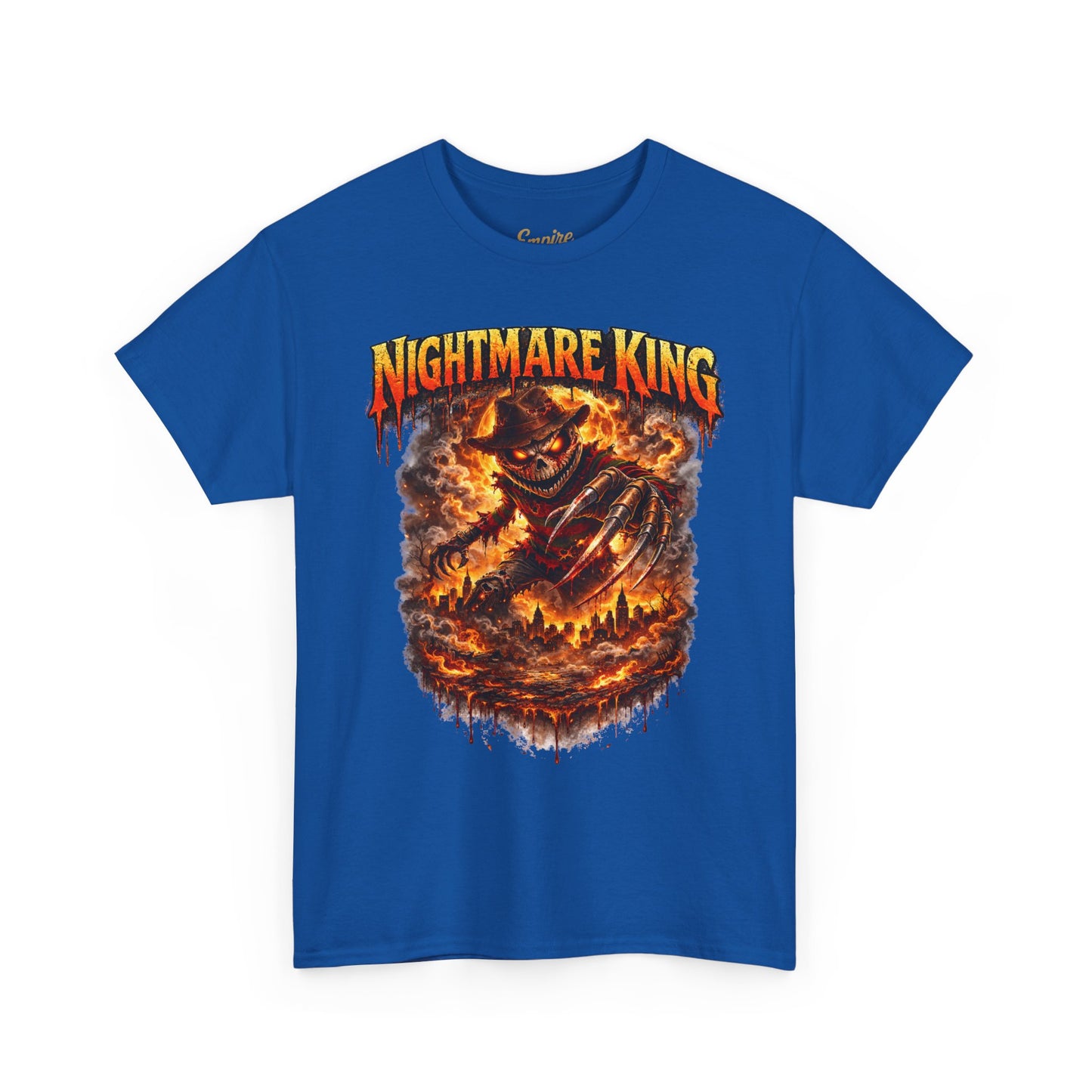 Nightmare King T-Shirt — Scary Skull Horror Tee