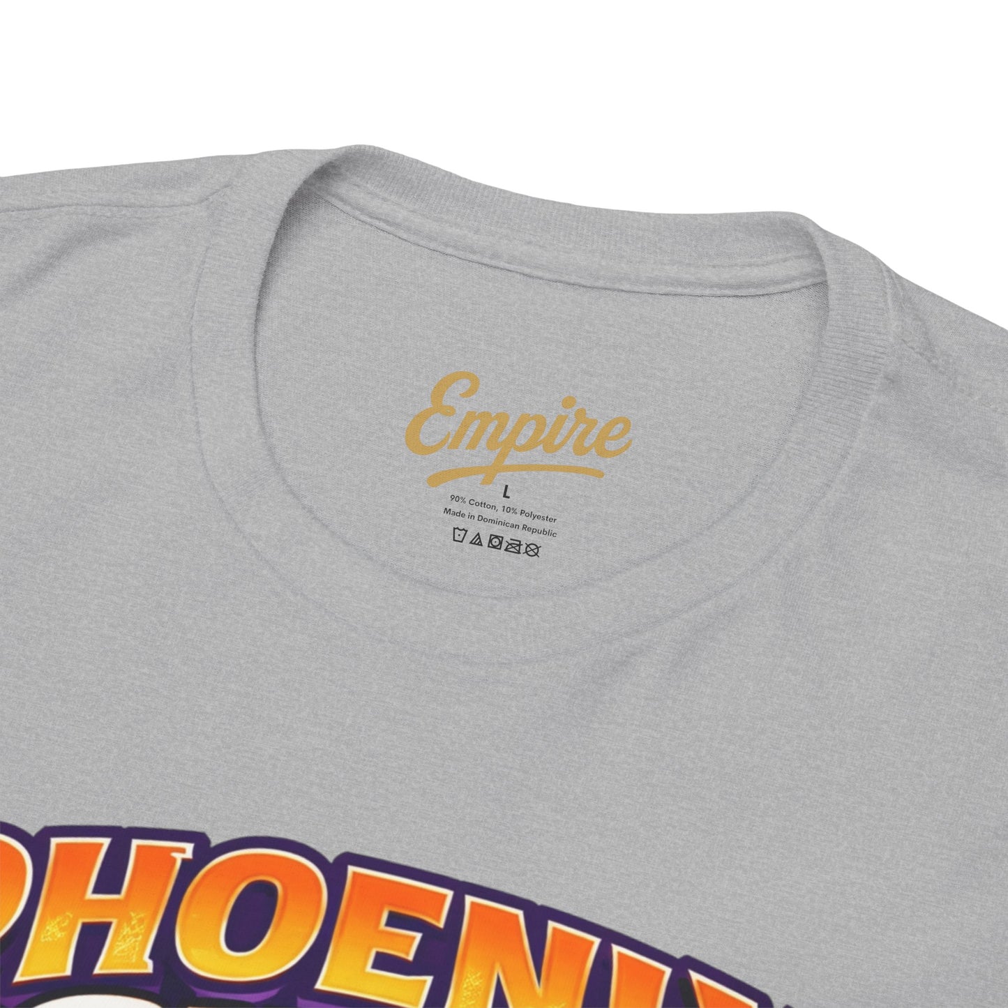 Phoenix Suns Barkley & K.J. Graphic Tee — Retro Basketball Cartoon Shirt