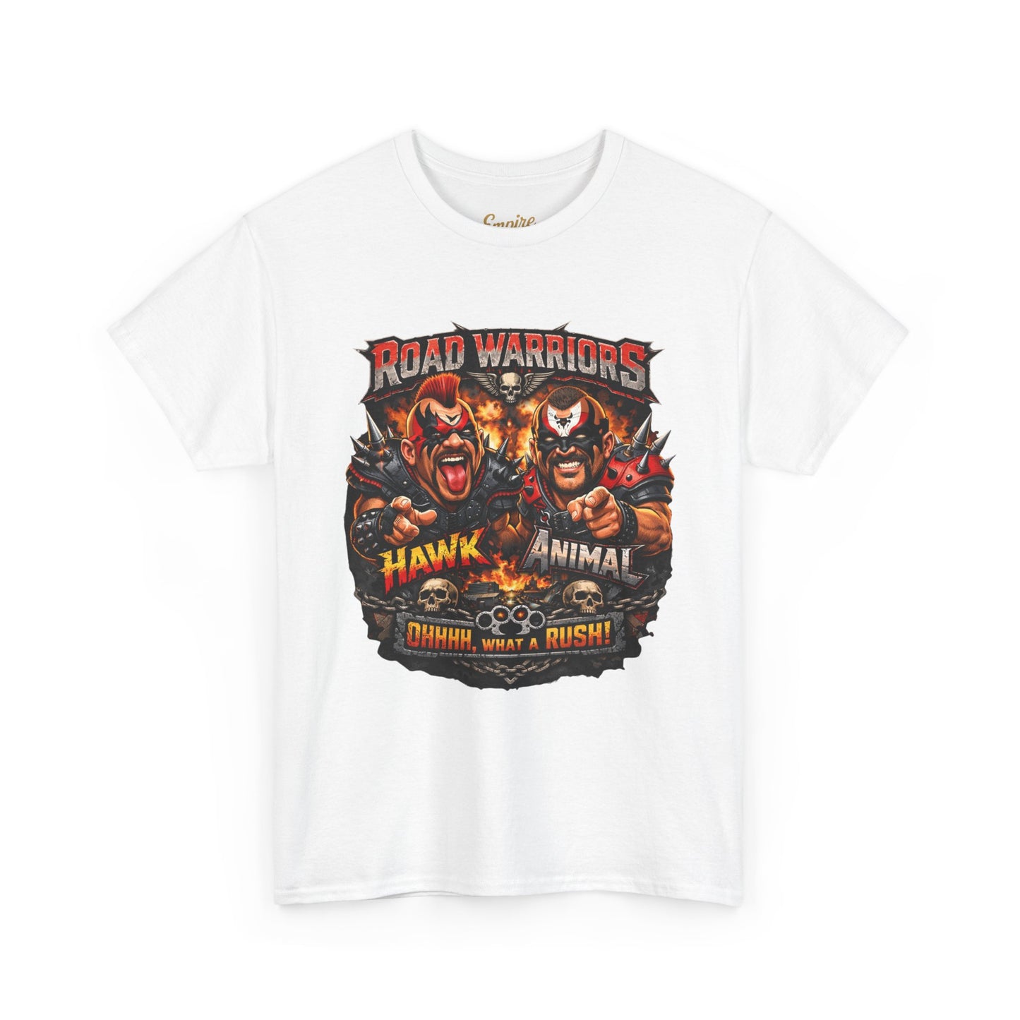 Road Warriors "Hawk & Animal" Vintage Wrestling Tee