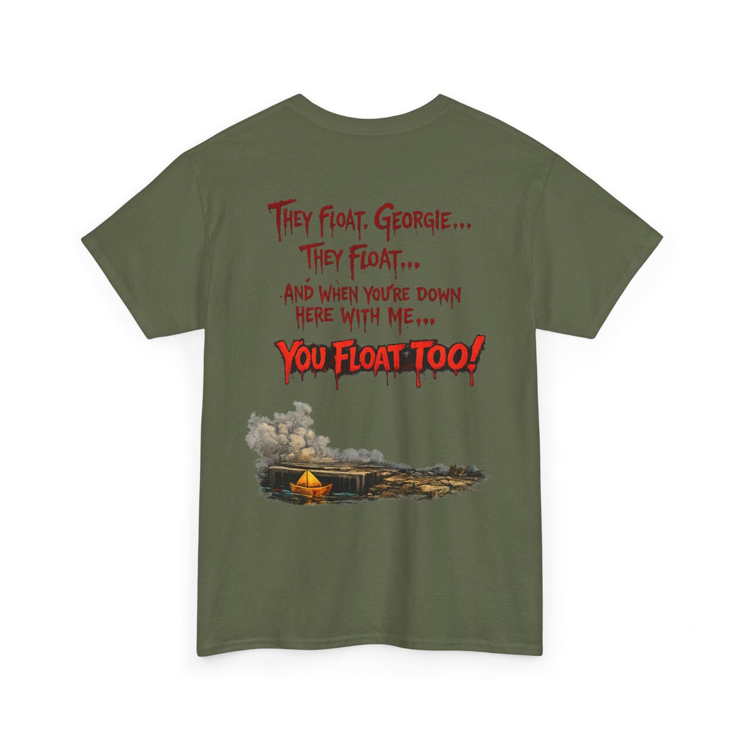 Krustywise "You’ll Float Too" Horror Tee