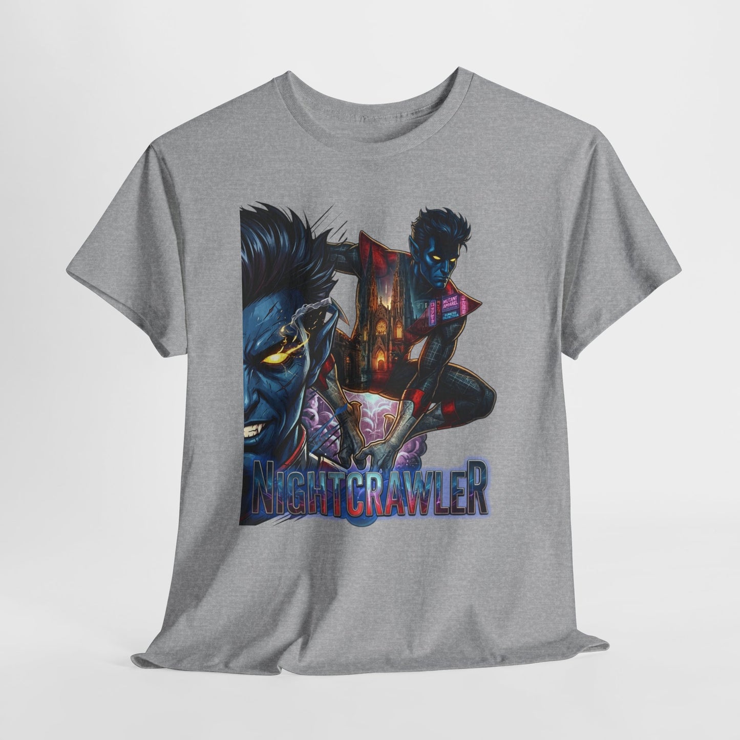 Nightcrawler Graphic Tee — Vintage Comic X-Men Design