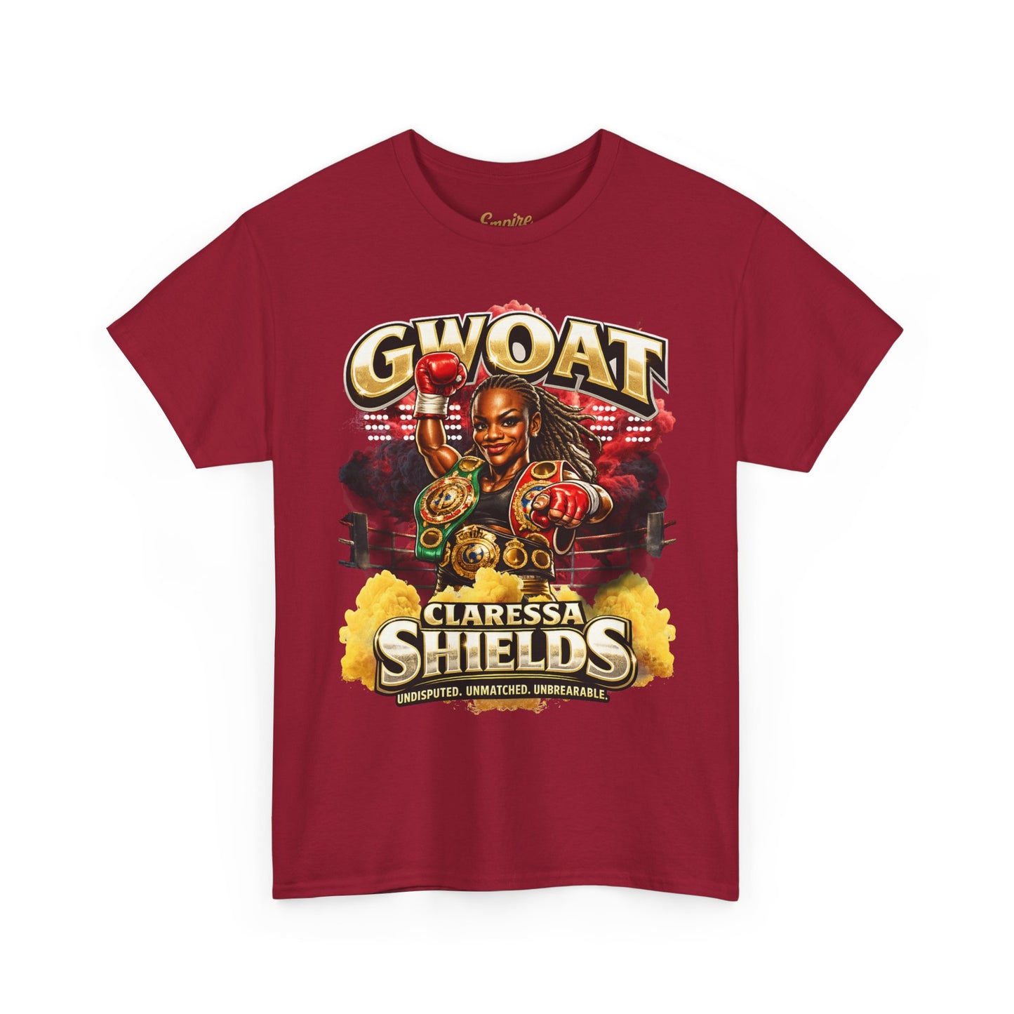 GWOAT: Claressa Shields Championship Tribute Tee