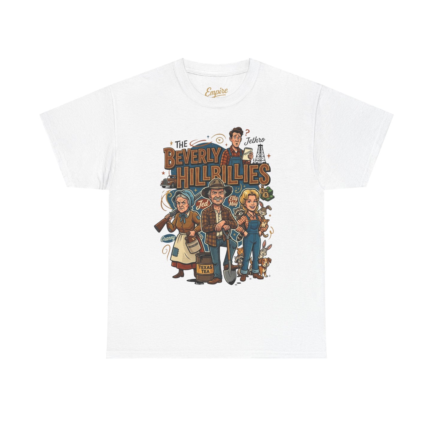 Beverly Hillbillies Retro Graphic T-Shirt