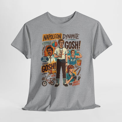 Napoleon Dynamite Graphic T‑Shirt — Retro Movie Quote Tee