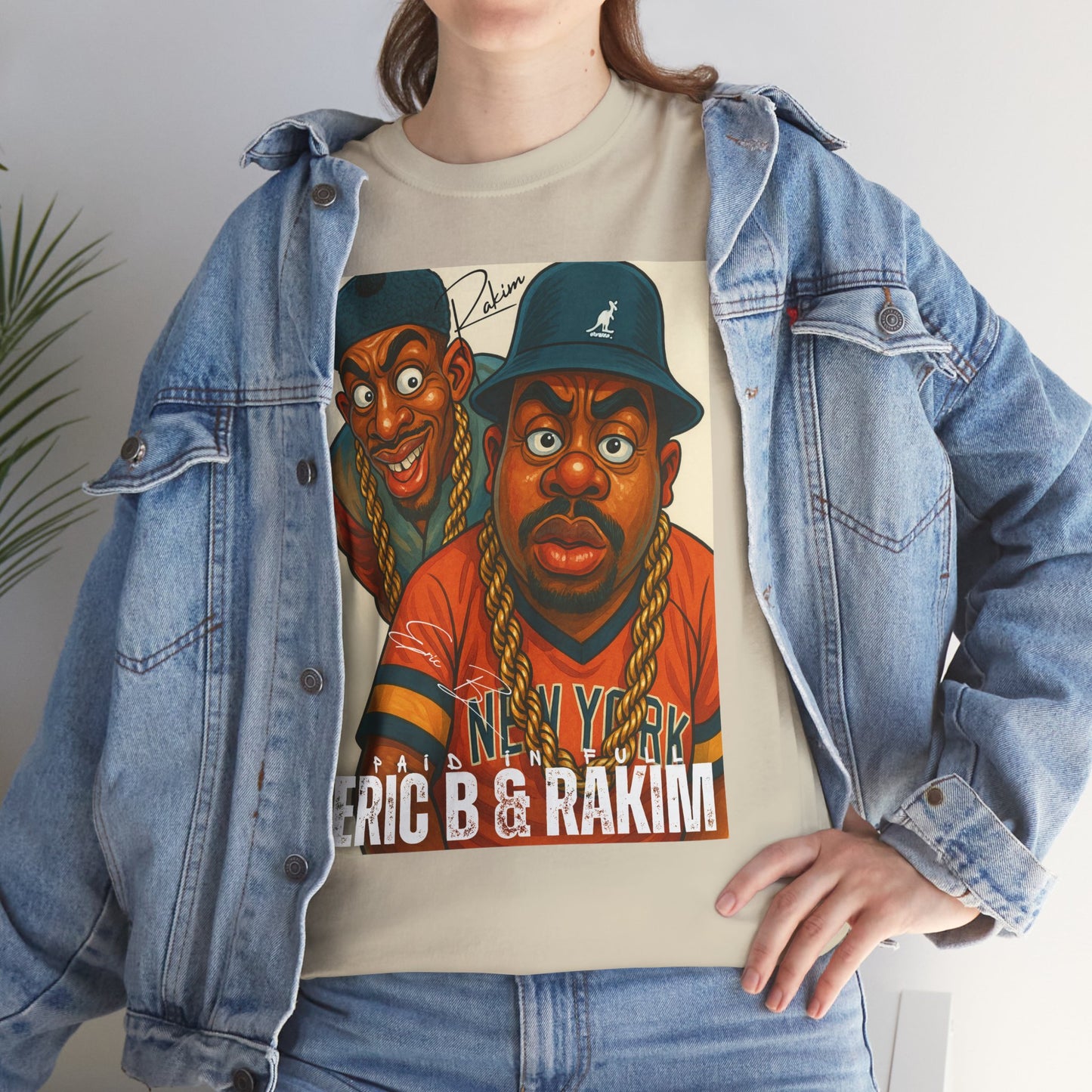 "Eric B and Rakim" Vintage Rap Duo Graphic Tee