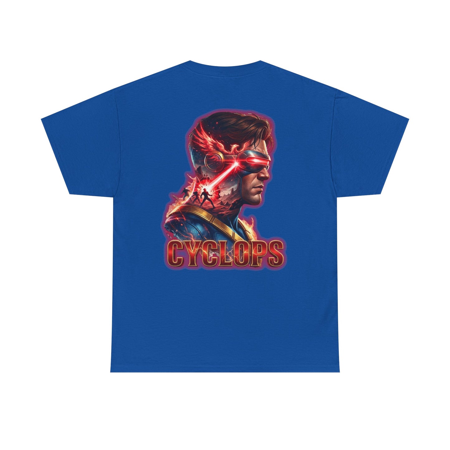 Cyclops Graphic Tee - Retro Superhero X-Men Design
