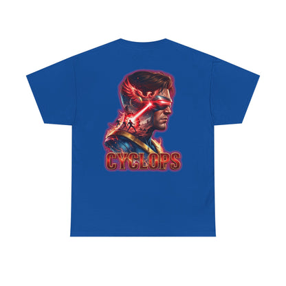 Cyclops Graphic Tee - Retro Superhero X-Men Design