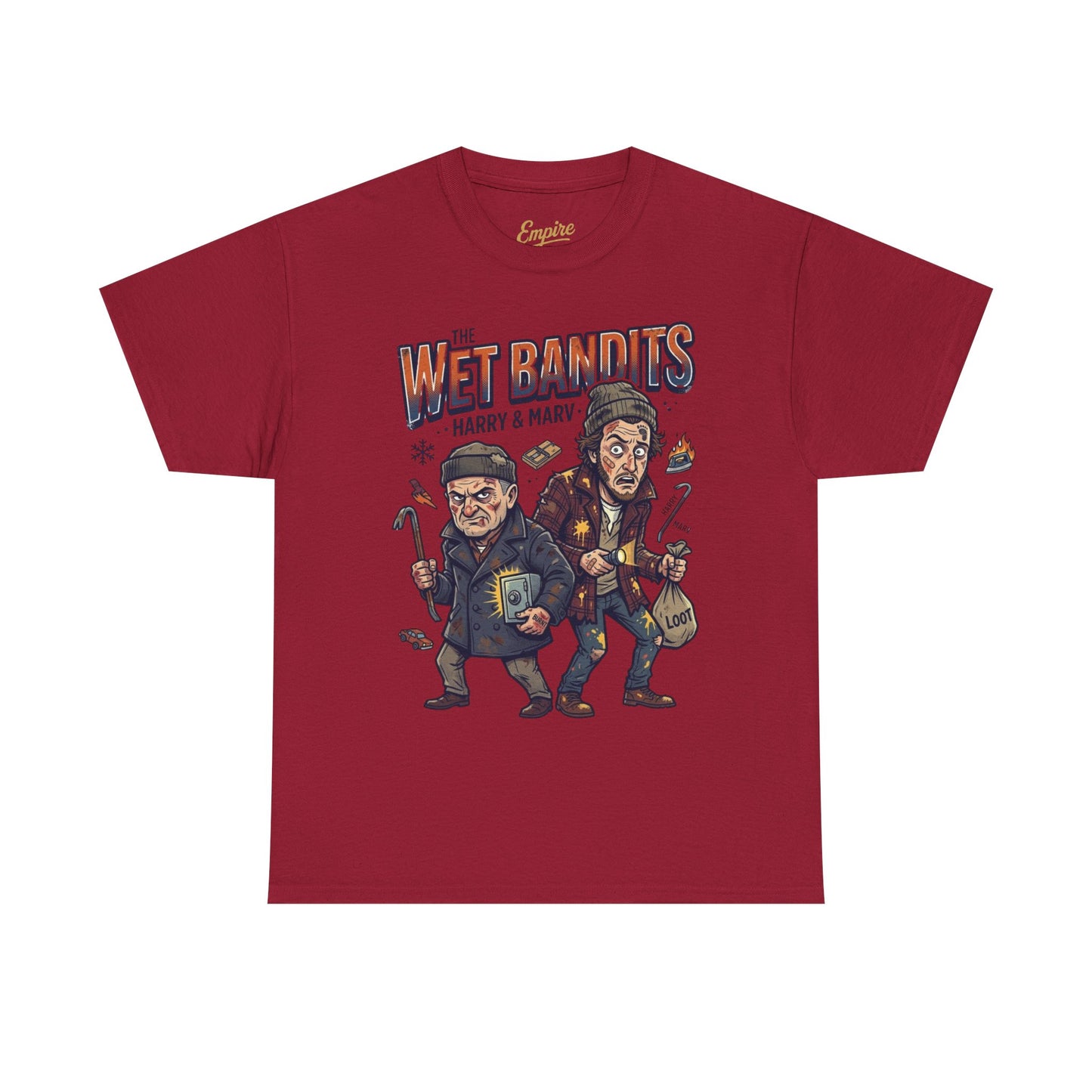 Wet Bandits Movie Tee — Harry & Marv Funny Christmas T-Shirt