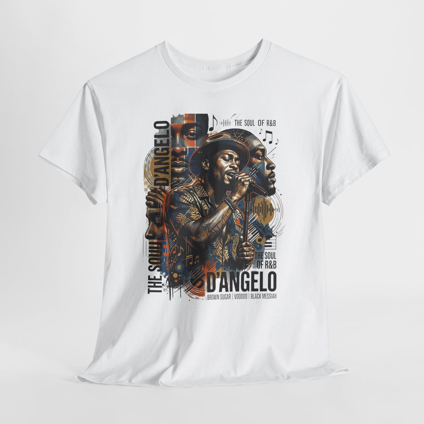 Soulful Music Tribute Tee – D'Angelo Graphic T-Shirt