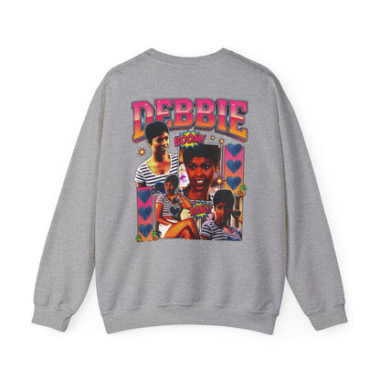 Debbie Retro Photo Collage Crewneck Sweatshirt