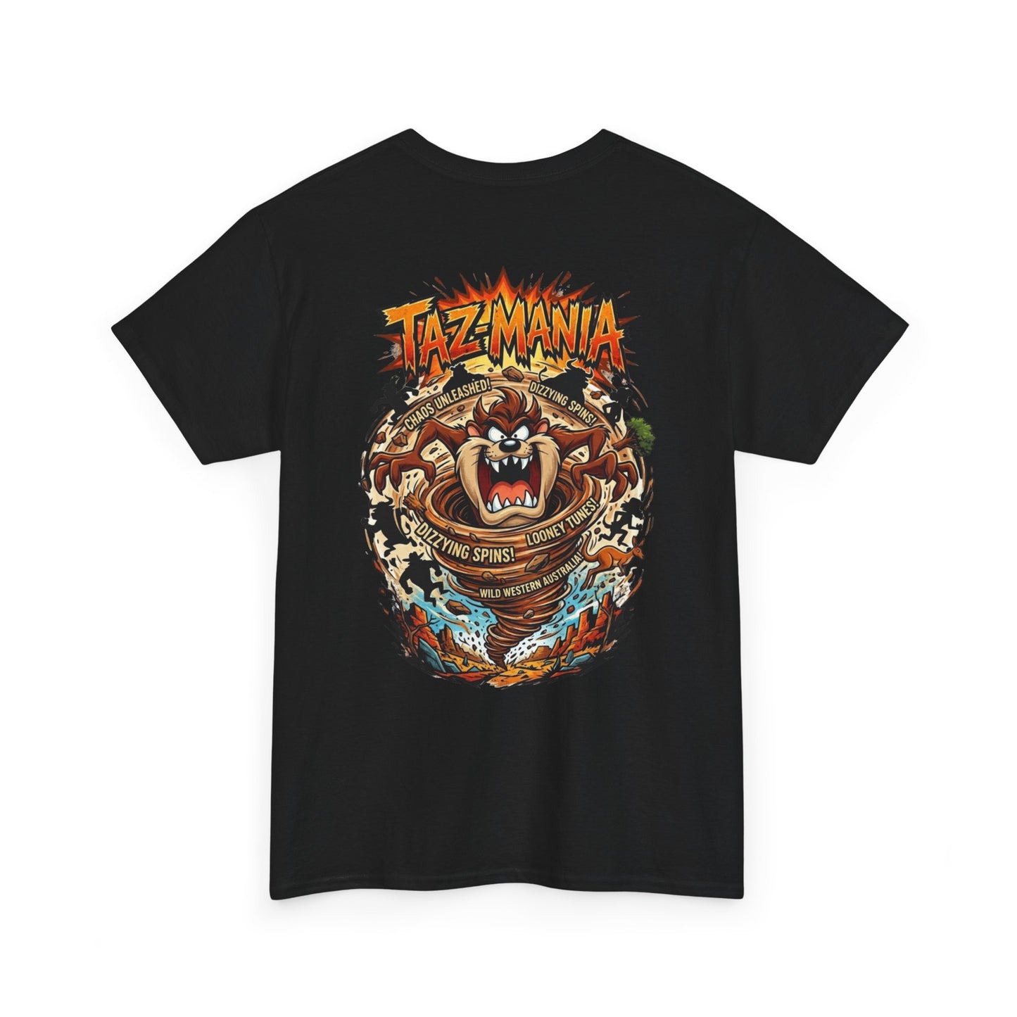 'Tazmania' Retro Cartoon Graphic Tee