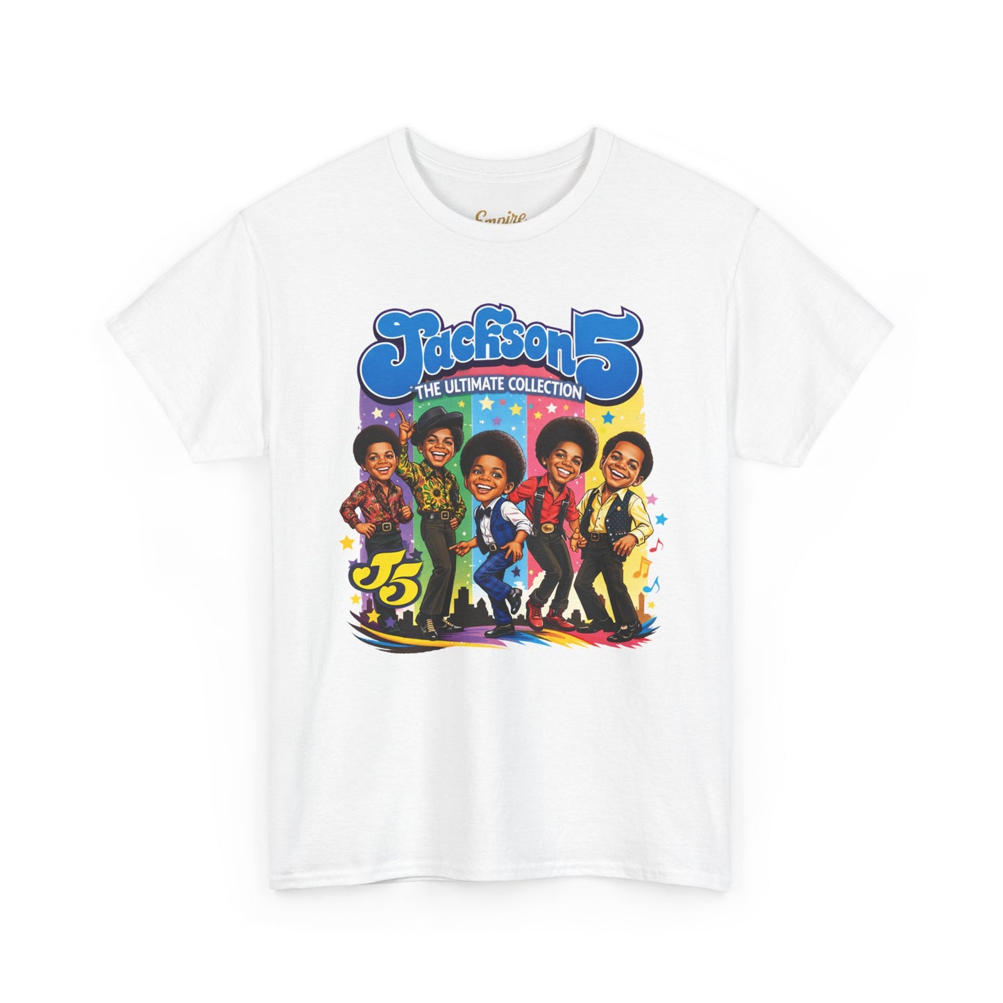 Jackson 5 Retro Graphic Tee — 'The Ultimate Collection' Vintage Band T-Shirt
