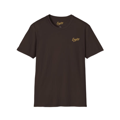 Softstyle Gold 'Empire' Logo T-Shirt