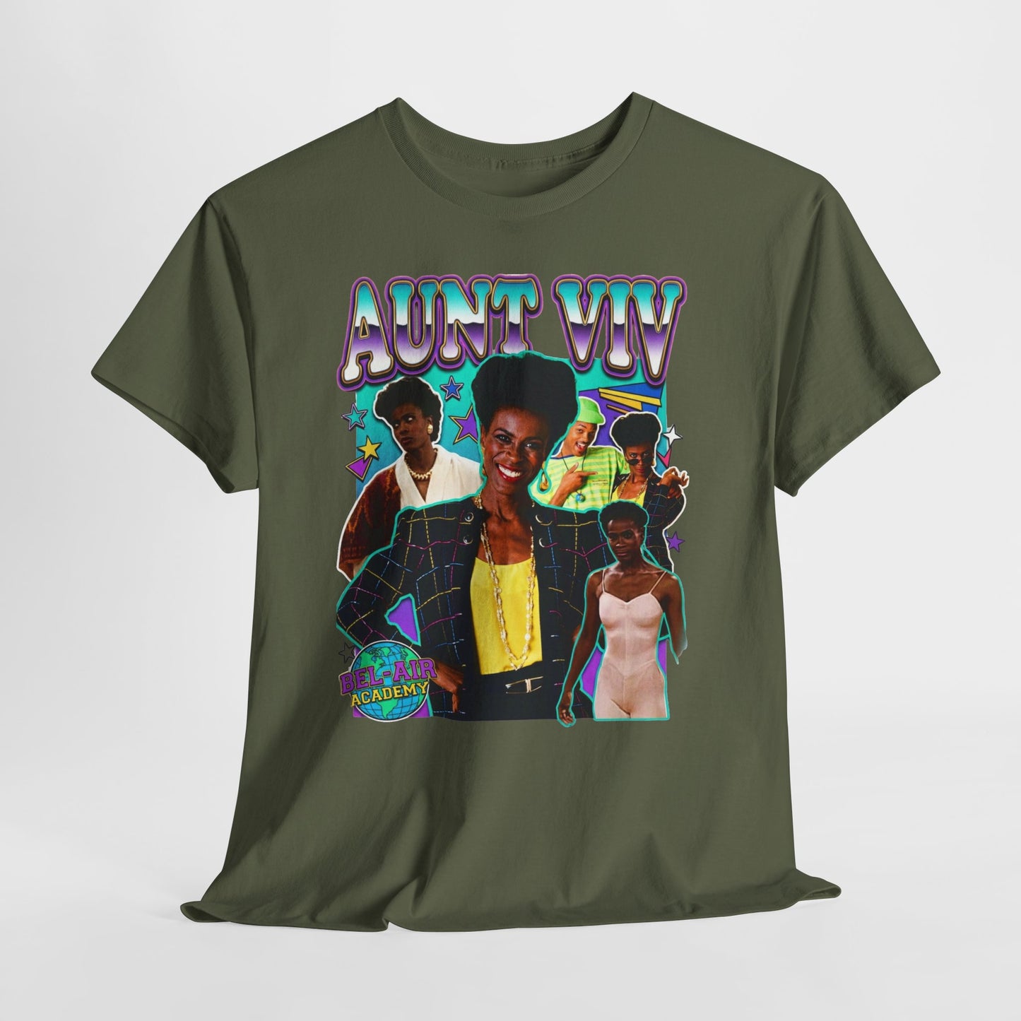 Aunt Viv Retro Collage T-Shirt