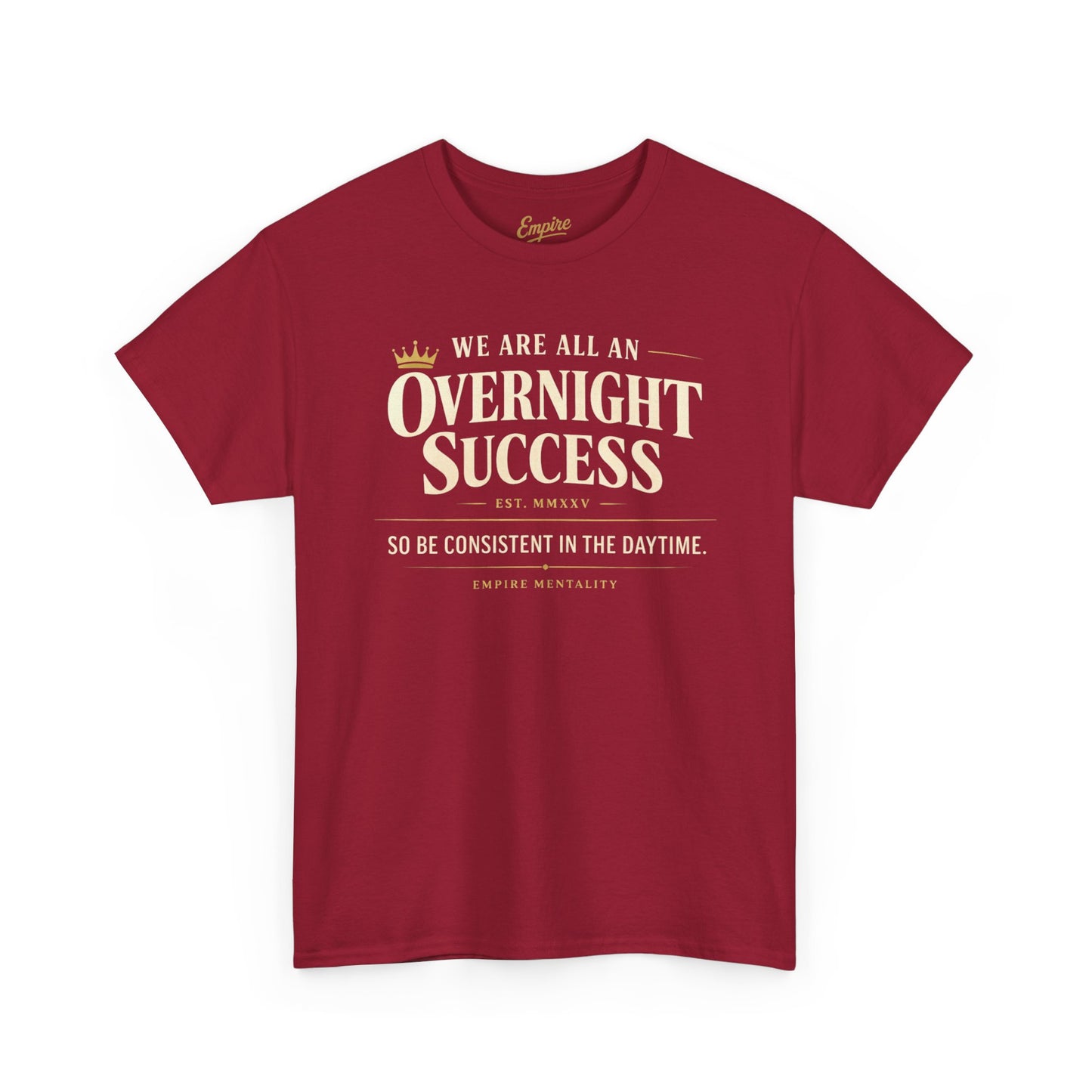Christian Graphic Tee — “Overnight Success” Inspirational Faith T-Shirt