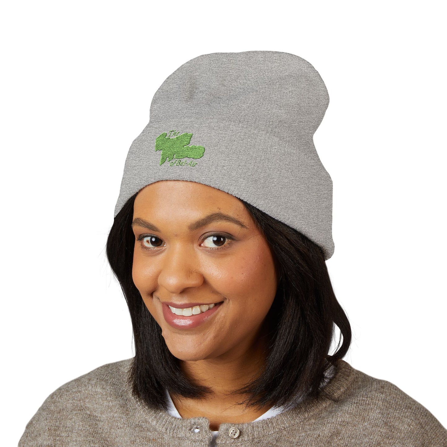 Embroidered Fresh Prince  Beanie — Cozy Cuffed Knit Hat