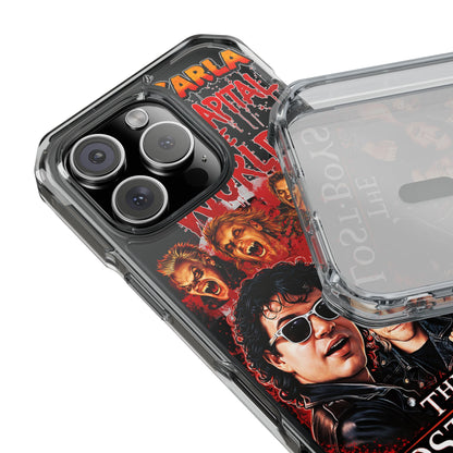 The Lost Boys Clear Magnetic Phone Case – Retro Vampire Movie Collage