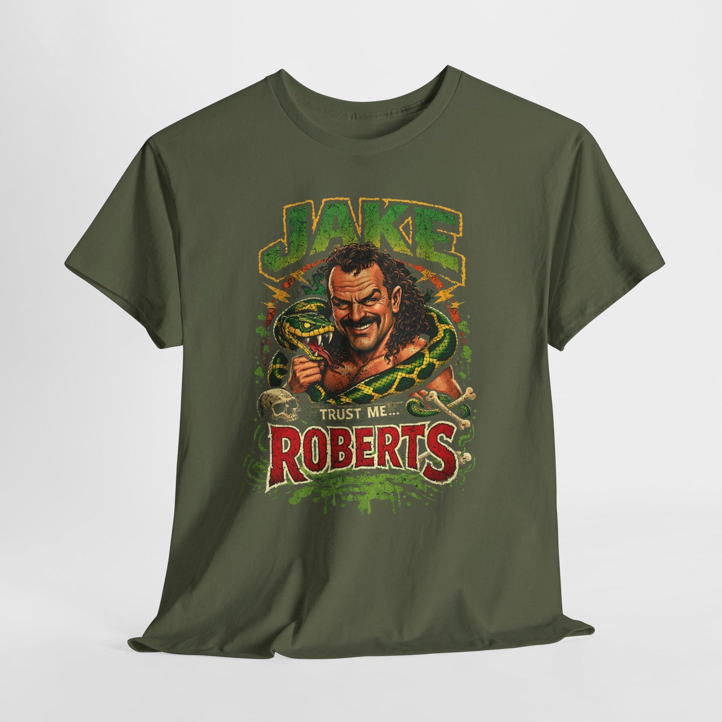 Jake Roberts Retro Wrestling T-Shirt