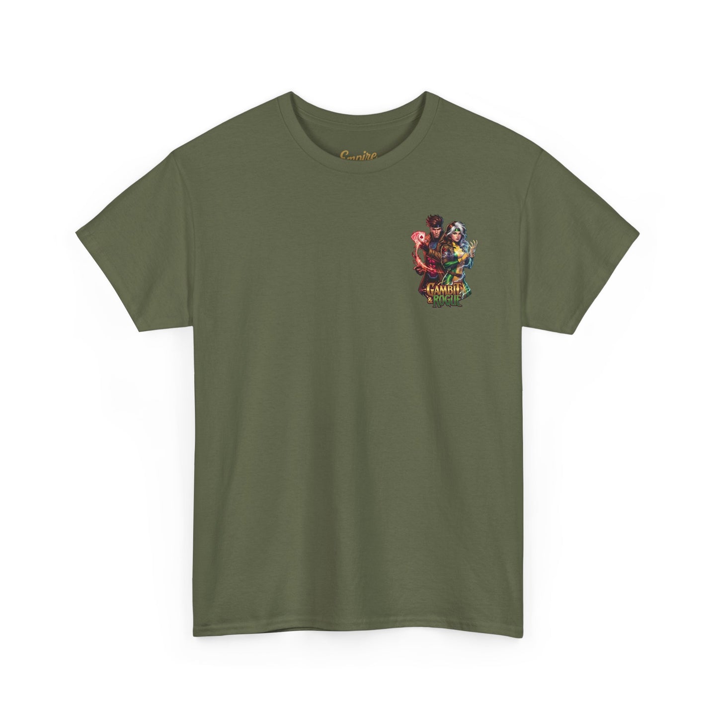 Gambit & Rogue Comic Art T‑Shirt