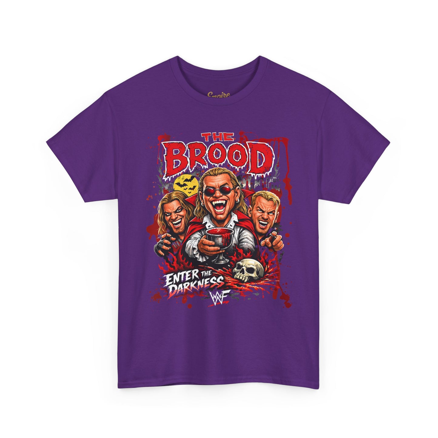 The Brood Horror Band Tee — “Enter the Darkness” Graphic T-Shirt