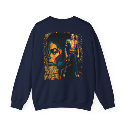 MJ Legacy 'Dangerous' Graphic Crewneck Sweatshirt