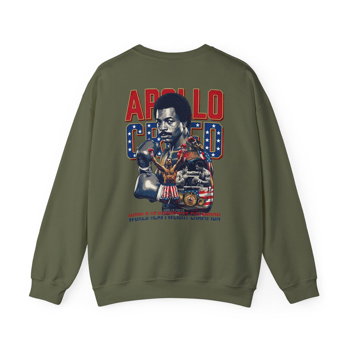 Apollo Creed Retro Boxing Crewneck Sweatshirt