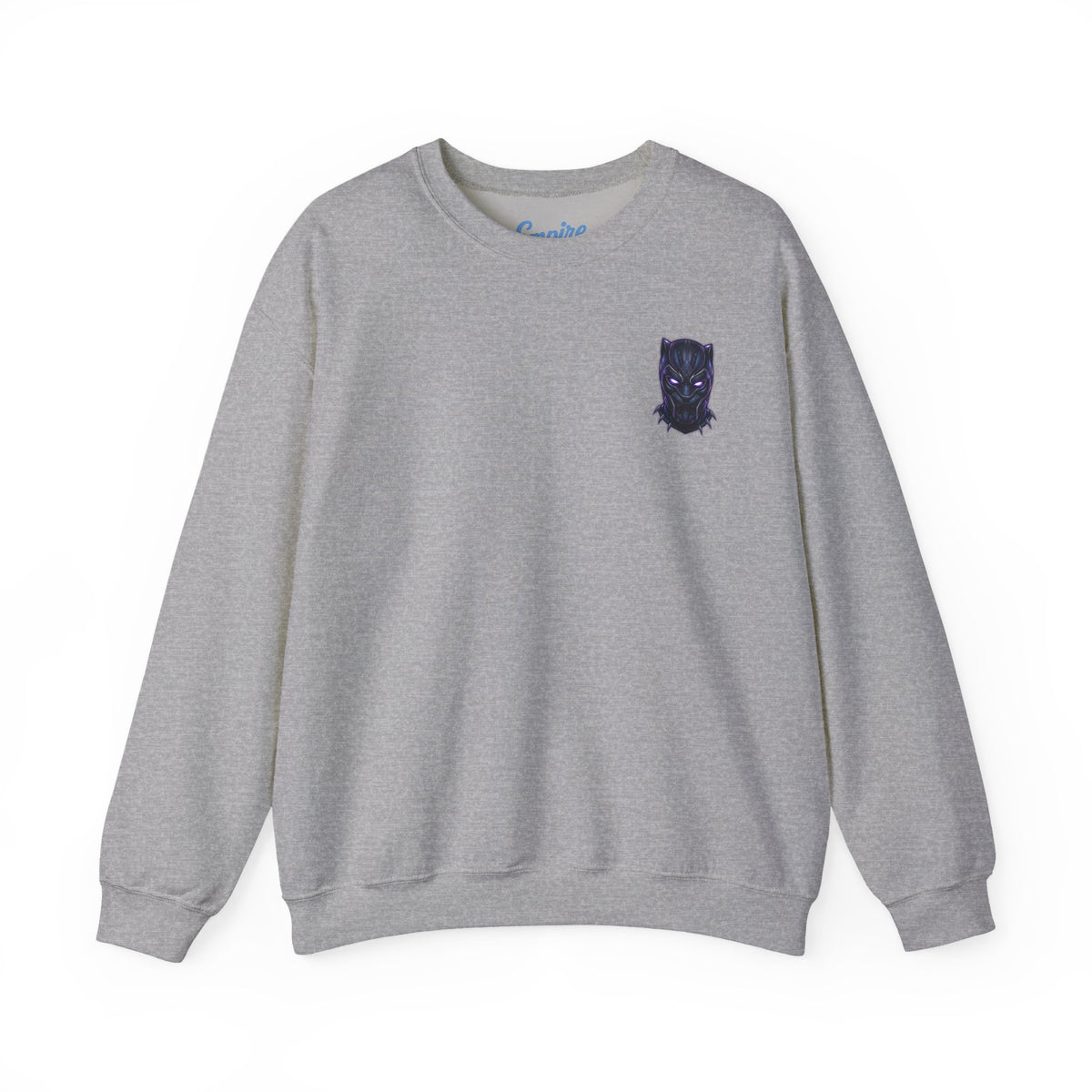Black Panther Crewneck Sweatshirt — Marvel Black Panther Graphic