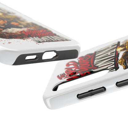 Tony Montana "The World Is Yours" Vintage Caricature Tough Phone Case