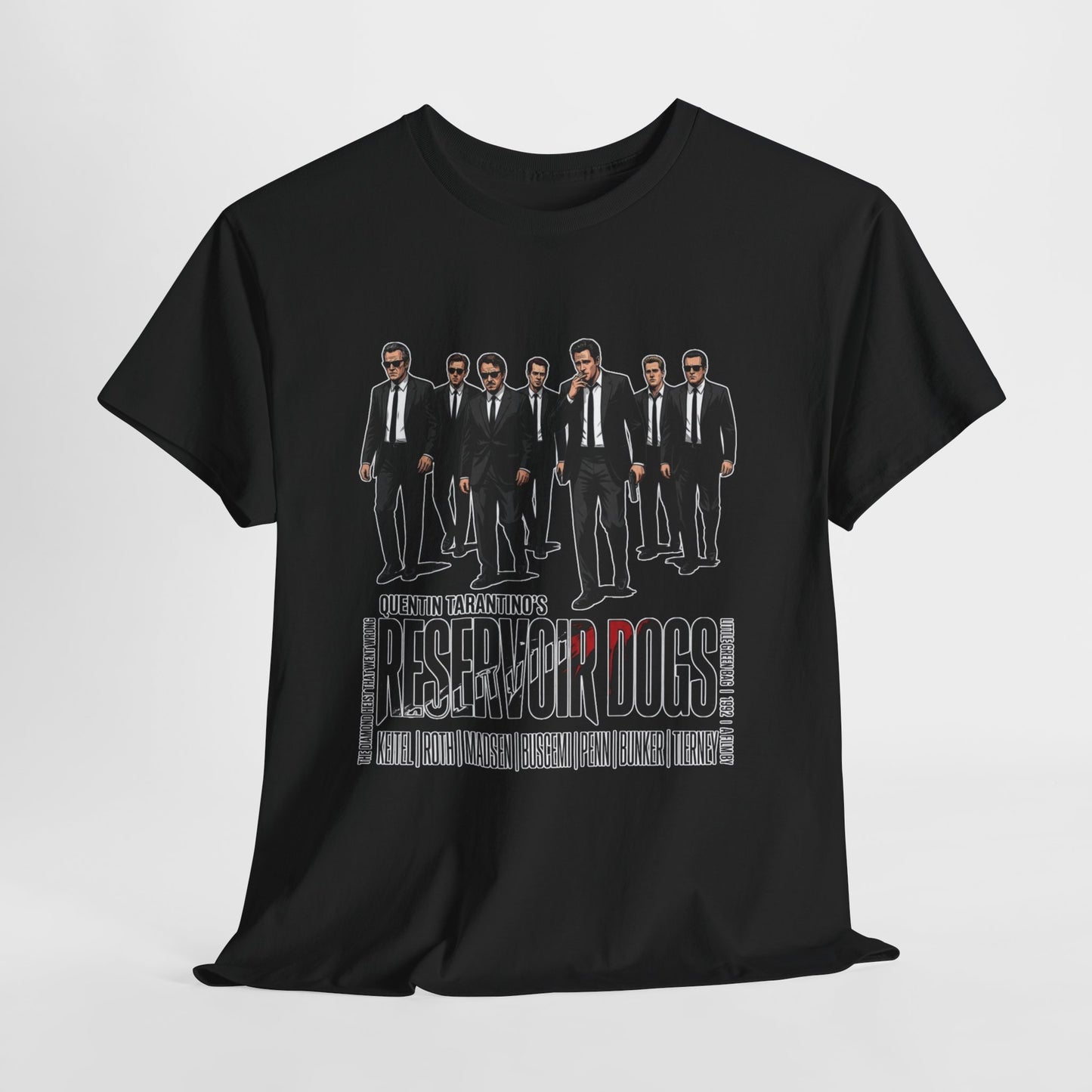 Reservoir Dogs Movie Poster Tee — Classic Quentin Tarantino Graphic T-Shirt