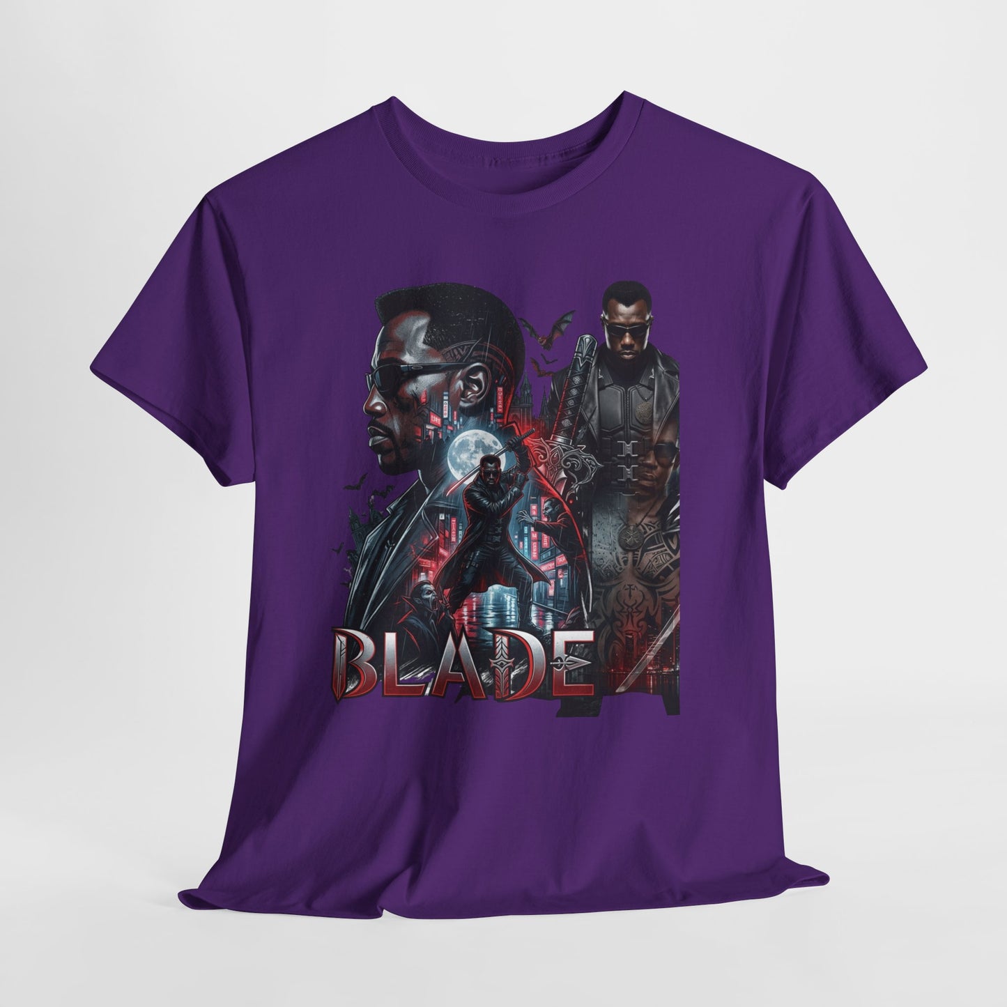 Blade Movie Graphic Tee — Vampire Hunter Retro Poster T-Shirt