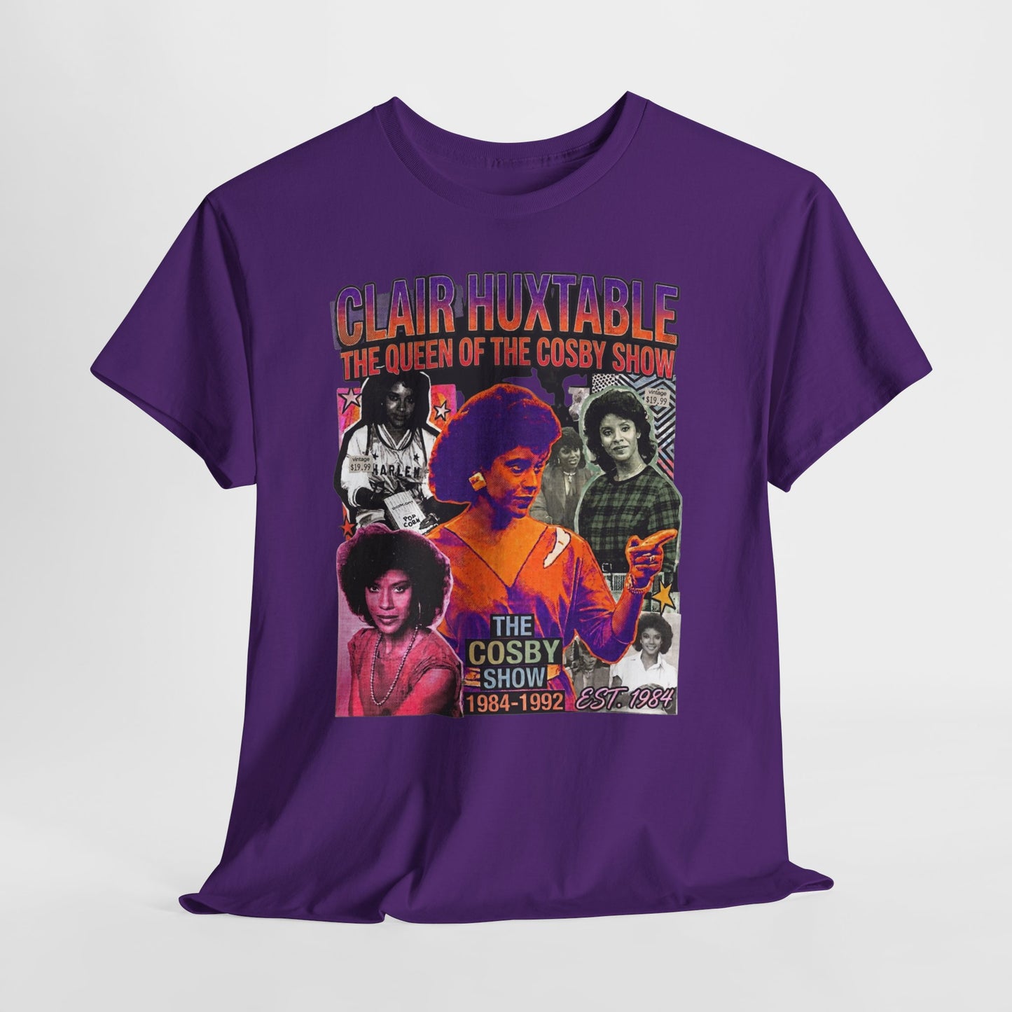 Retro TV Tribute Tee – 'Clair Huxtable: The Queen of The Cosby Show'