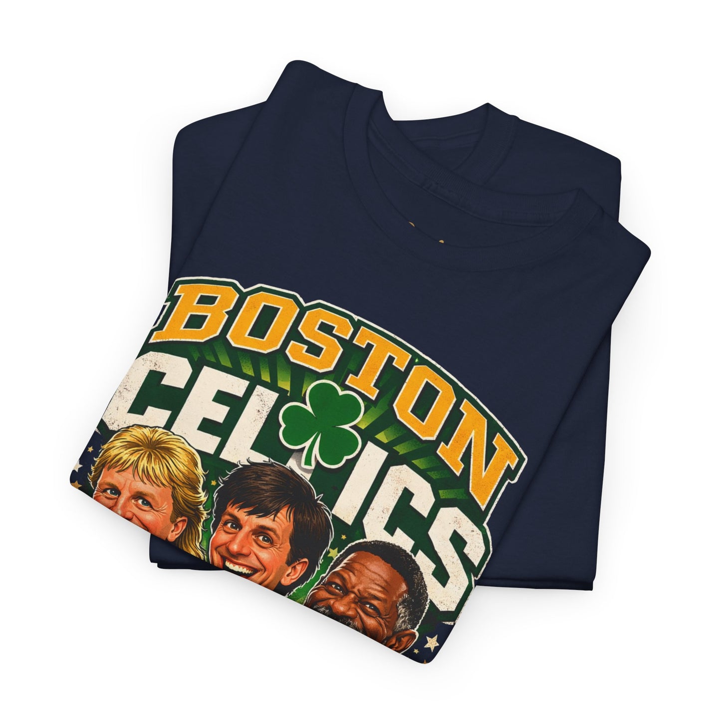Boston Celtics "Legends of the Parquet" Tee - Retro Basketball Fan Shirt